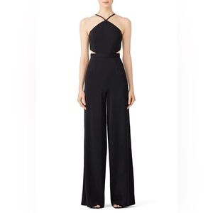 JAYGODFREY Carroll Peek a Boo Wide Leg Jumpsuit